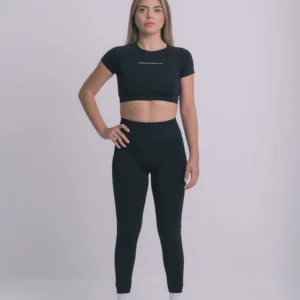 Terra Seamless Leggings Black - Image 6