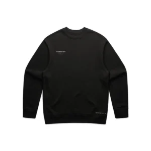 Relaxed Crewneck Black Unisex - Image 8