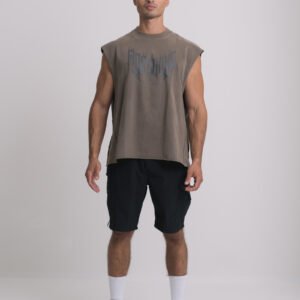 Forged Muscle Tank Coffee - Image 9