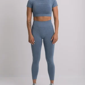 Terra Seamless Leggings Ice Blue - Image 3