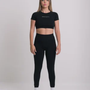 Terra Seamless Leggings Black - Image 4