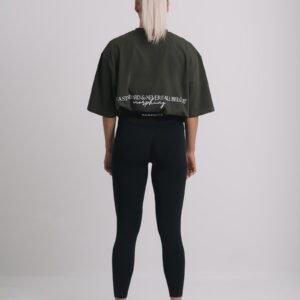 Essentials Oversize Tee Army Green - Image 5