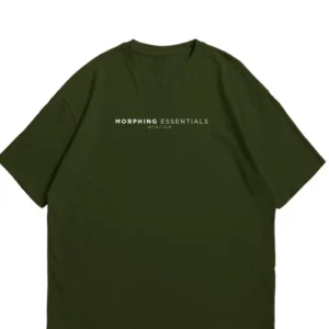 Essentials Oversize Tee Army Green - Image 9