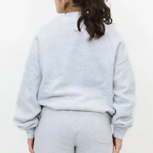 Relaxed Crewneck Grey Unisex - Image 4