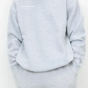 Relaxed Crewneck Grey Unisex - Image 7