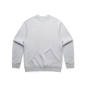 Relaxed Crewneck Grey Unisex - Image 8