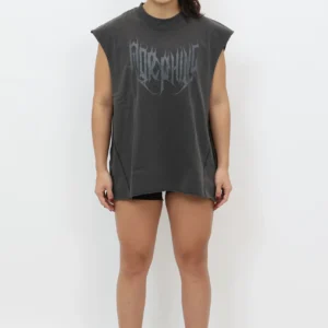Forged Muscle Tank Dark Grey - Image 2