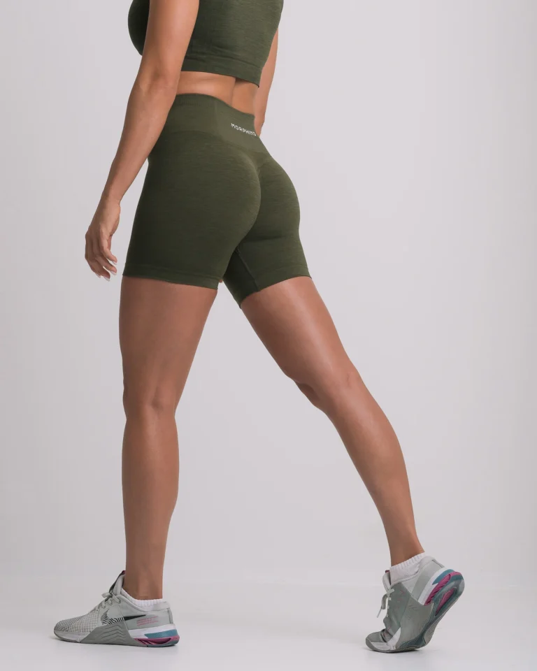 Terra Seamless Shorts Fern Green | 4"