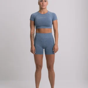 Terra Seamless Shorts Ice Blue | 4" - Image 2