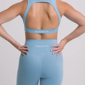 Vital Scoop Neck Bra Baby Blue - Image 6