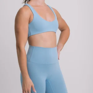 Vital Scoop Neck Bra Baby Blue - Image 3