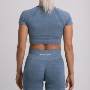 Terra Seamless Shorts Ice Blue | 4" - Image 4