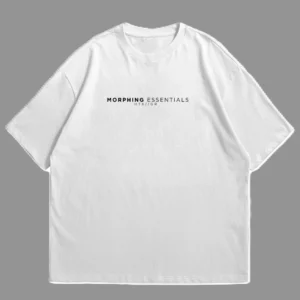 Essentials Oversize Tee White - Image 7