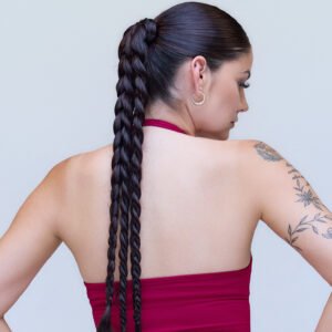 Elite Halter Sports Bra Cherry - Image 7