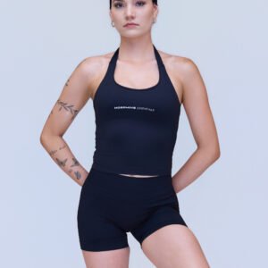 Elite Halter Sports Bra Black - Image 3