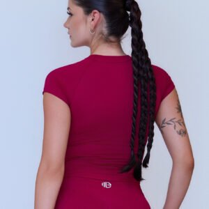 Elite Active Tee Cherry - Image 3